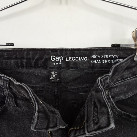 GAP Black Sz 10 Modern Fit Full Length - Picture 2 of 4